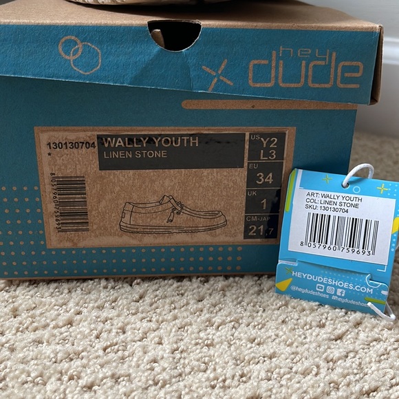 Wally youth - Hey Dude size Y2 - Picture 3 of 10